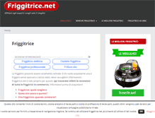 Tablet Screenshot of friggitrice.net